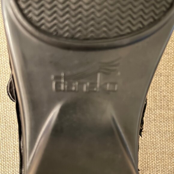 Dansko Professional Cabrio Black Cabrio Leather Clog • EU 36 / US 5.5–6 • Women’ - Picture 14 of 15